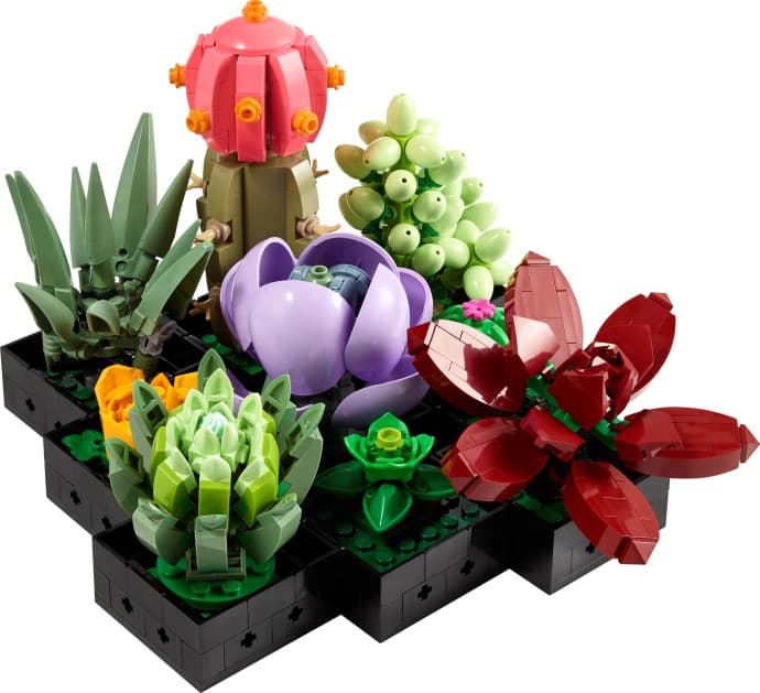 Imagen del set LEGO Suculentas