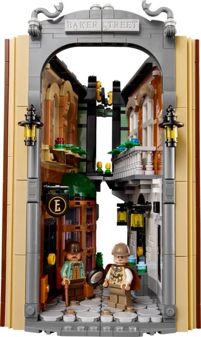 Imagen del set LEGO Rincón entre Libros: Sherlock Holmes