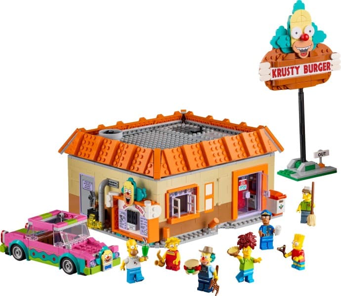 Imagen del set LEGO The Simpsons: Krusty Burger