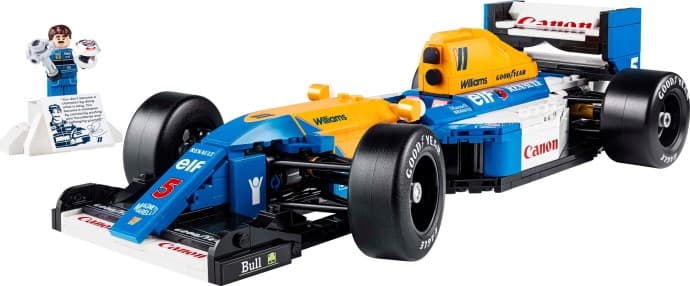 Imagen de Williams Racing FW14B y Nigel Mansell
