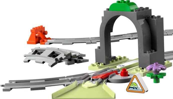 Imagen del set LEGO Set de Expansión: Túnel y Vías Ferroviarias