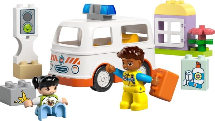 Imagen de Ambulancia y Conductor