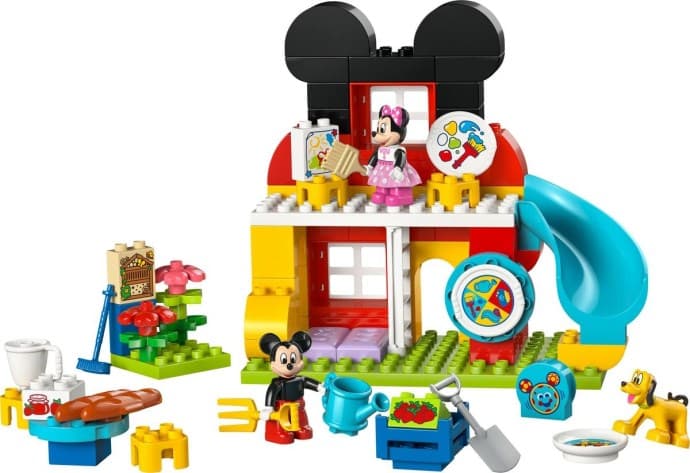 Imagen de Casa de Mickey Mouse con Minnie y Pluto