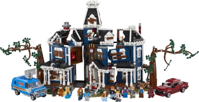 Imagen del set LEGO Stranger Things: La Casa Creel