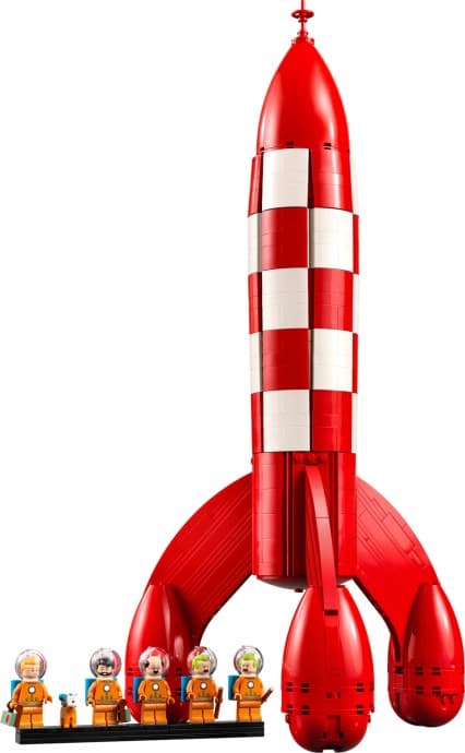 Imagen de Cohete Lunar de Tintin