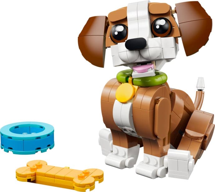 Imagen del set LEGO Simpáticos Animales: Cachorro Juguetón