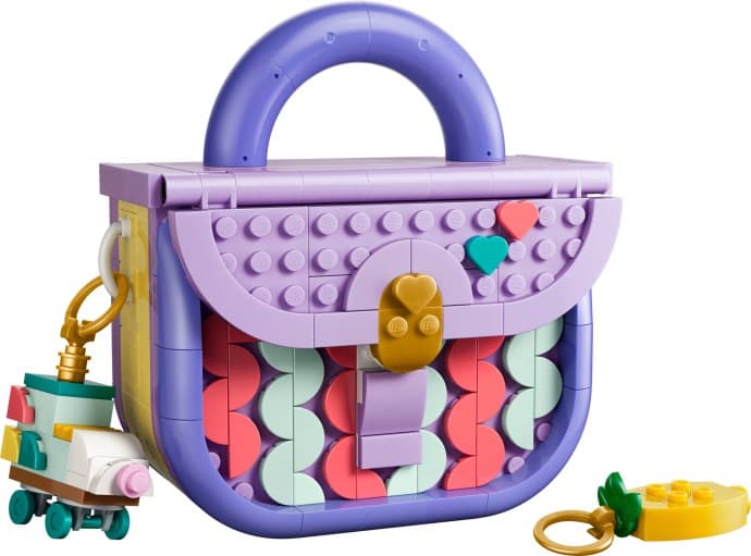 Imagen de Bolso de Diseño Artístico con Compartimento