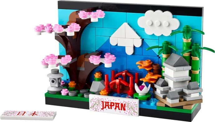Imagen del set LEGO Postal de Japón