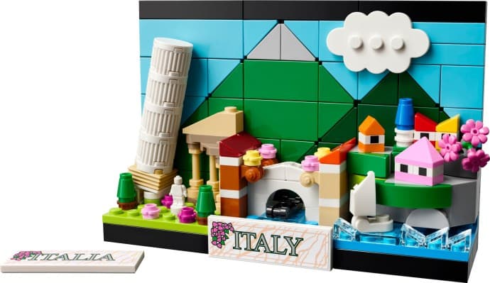 Imagen del set LEGO Postal de Italia