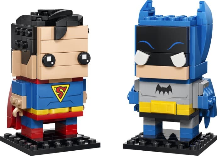 Imagen de Figuras de Superman y Batman de la Edad de Oro