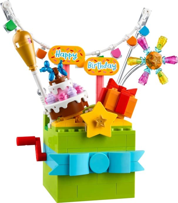 Imagen de Celebración con Caja de Regalo