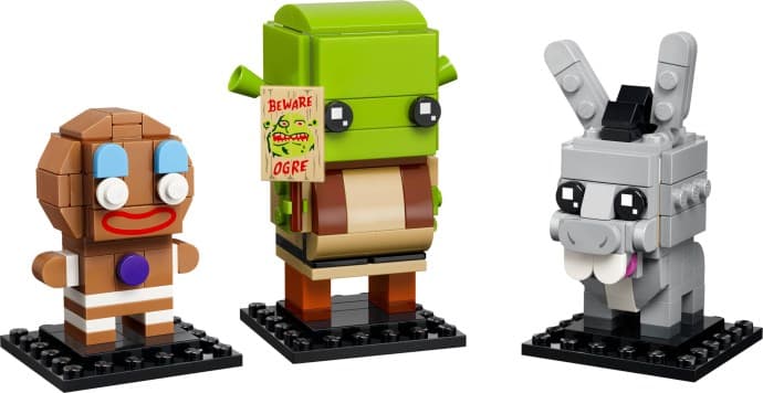 Imagen de Figuras de Shrek, Asno y Jengi