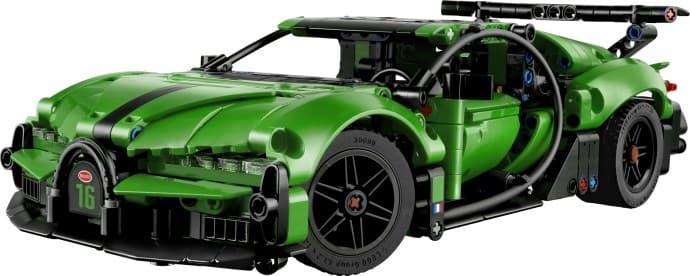 Imagen del set LEGO Hipercoche Bugatti Chiron Pur Sport Verde