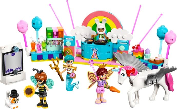 Imagen del set LEGO Fiesta de Disfraces con Unicornio y Hada