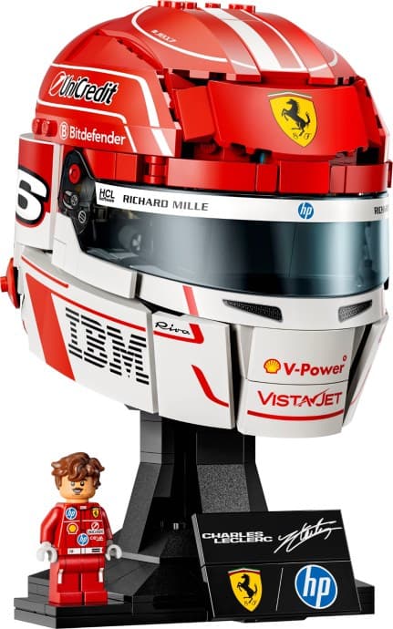 Imagen de Scuderia Ferrari HP: Casco de Charles Leclerc