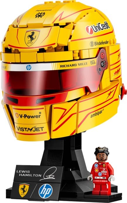 Imagen de Scuderia Ferrari HP: Casco de Lewis Hamilton