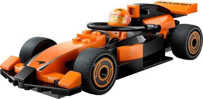 Imagen del set LEGO Piloto de F1 con Coche McLaren