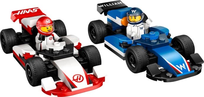 Imagen de Coches de F1 Williams Racing y Haas F1