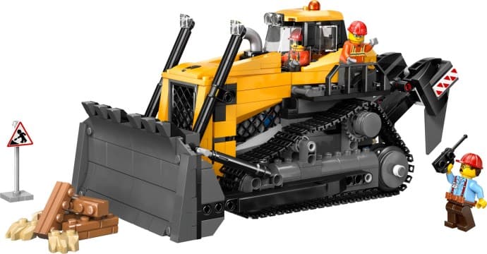 Imagen del set LEGO Buldócer Amarillo
