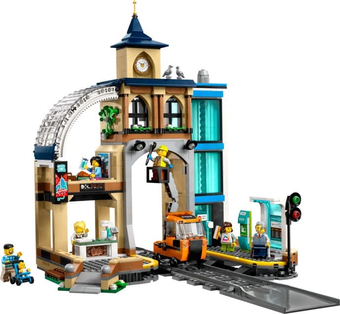 Imagen del set LEGO Estación Central de Ferrocarril