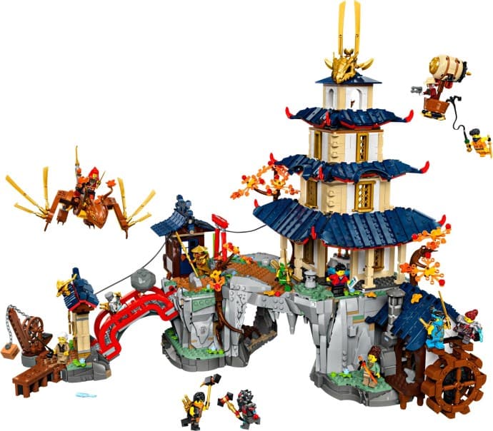 Imagen del set LEGO Ciudad-Templo del Torneo