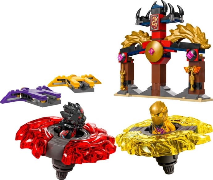 Imagen del set LEGO Pack de Combate: Spinjitzu del Dragón
