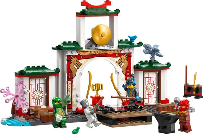 Imagen del set LEGO Templo Ninja del Spinjitzu