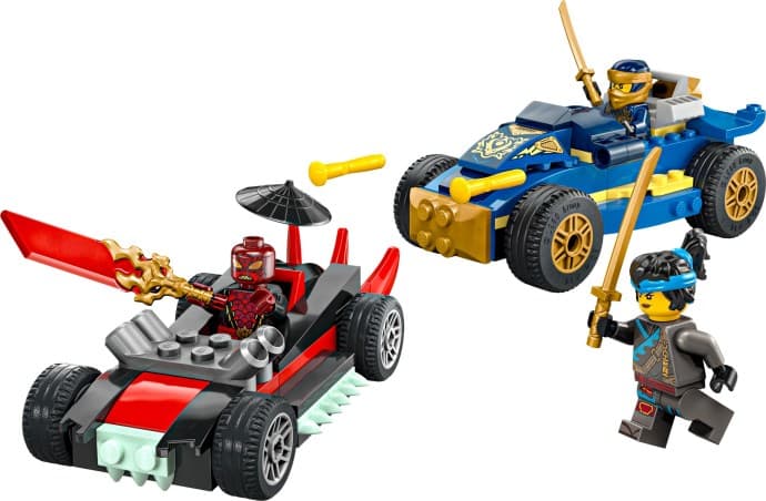 Imagen del set LEGO Desafío a Máxima Velocidad: Rogue vs. Drix