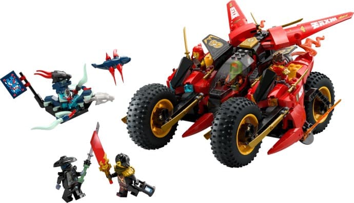 Imagen del set LEGO Vehículo de Combate Ninja