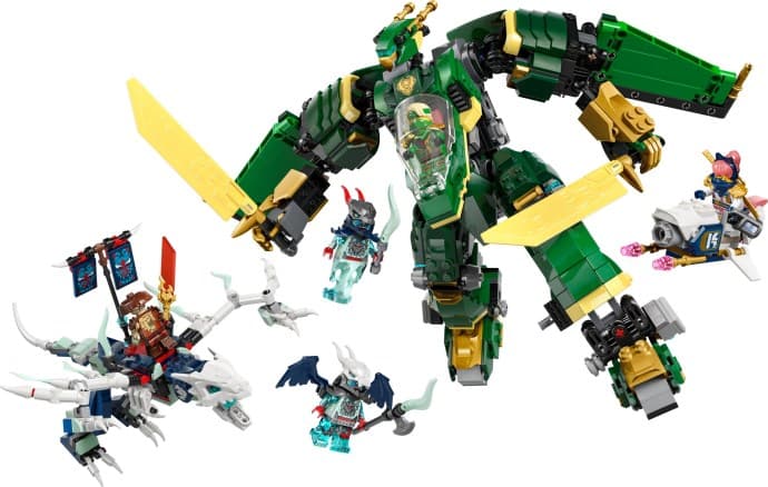 Imagen del set LEGO Meca Reactor de Lloyd