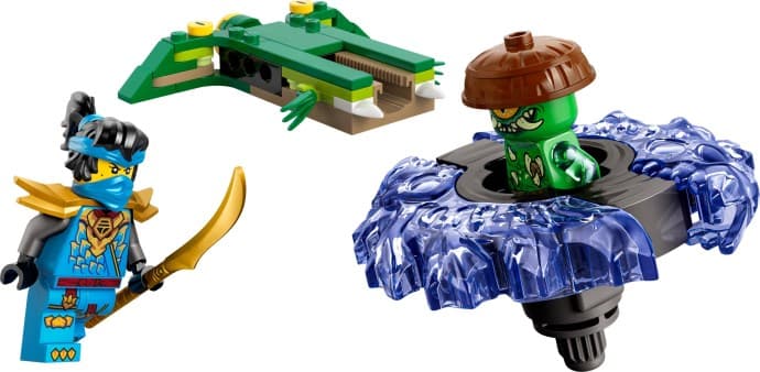 Imagen de Nya vs. Spinner del Monstruo Mutante