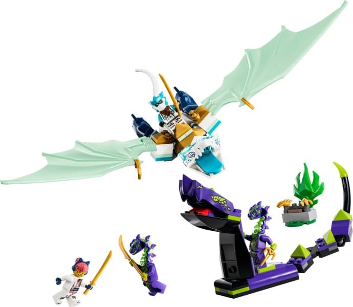 Imagen de Batalla de Zane y el Dragón de Hielo