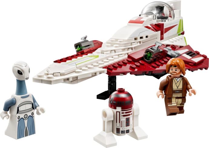 Imagen del set LEGO Caza Estelar Jedi de Obi-Wan Kenobi