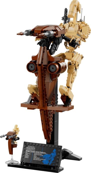 Imagen del set LEGO Droide de Combate con STAP