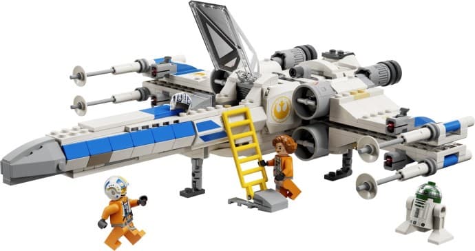 Imagen del set LEGO Caza Estelar Ala-X de la Nueva República