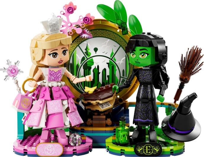 Imagen de Figuras de Elphaba y Glinda