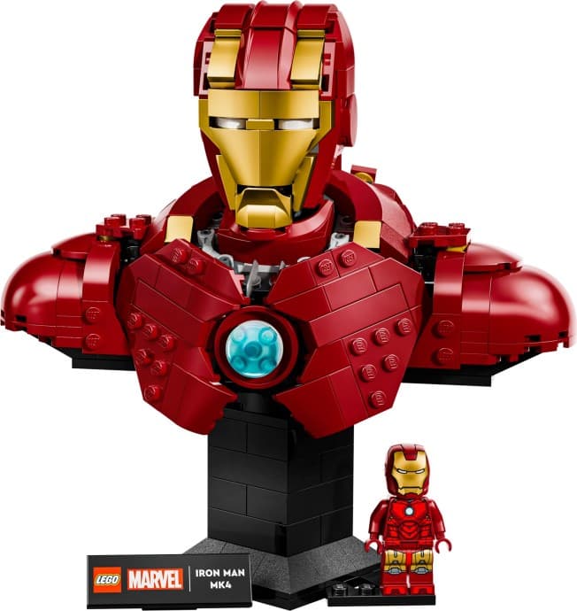 Imagen del set LEGO Busto de Iron Man MK4