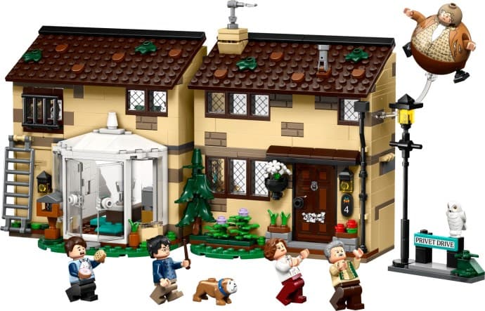 Imagen del set LEGO Privet Drive: Visita de Tía Marge