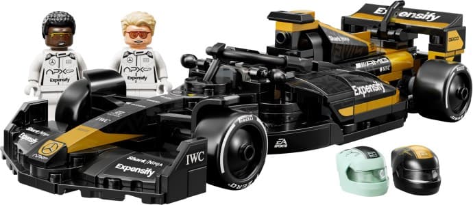 Imagen del set LEGO Coche de Carreras del Equipo APXGP de F1: La Película