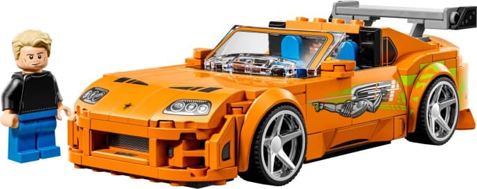 Imagen del set LEGO Toyota Supra MK4 de A Todo Gas