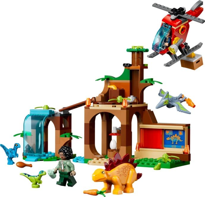 Imagen de Velocirraptor, Stegosaurus y Pteranodon: Misión de Rescate
