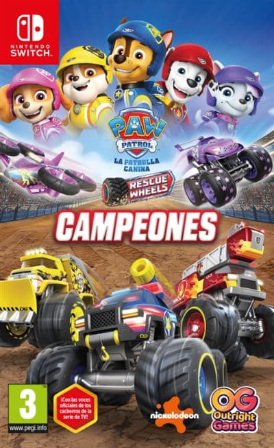 Imagen de Patrulla Canina Rescue Wheels: Campeones Nintendo Switch