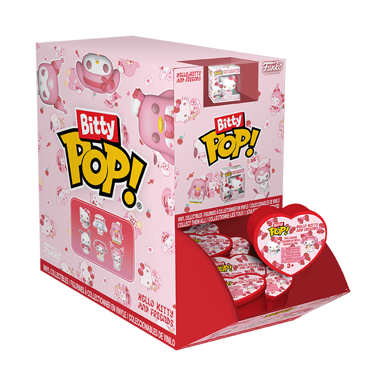 Imagen del set LEGO Funko Mystery Bitty Pop! Hello Kitty and Friends (Valentine)