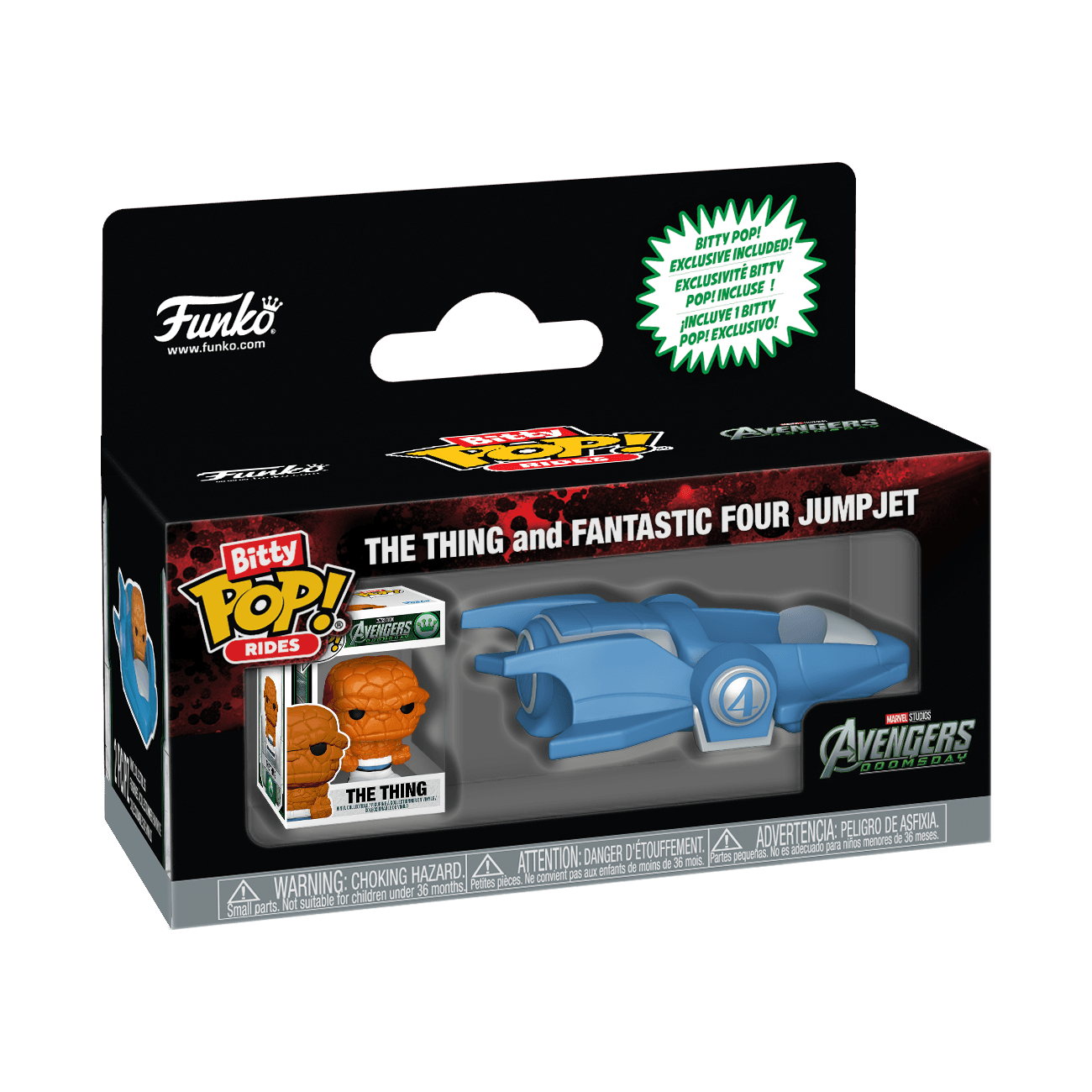 Imagen del set LEGO POP Funko Bitty Rides: Avengers Doomsday - The Thing (Jump Set)