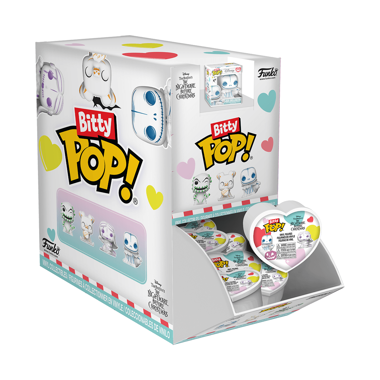 Imagen del set LEGO Funko Mystery Bitty Pop! Heart The Nightmare Before Christmas (Sketched Deco)