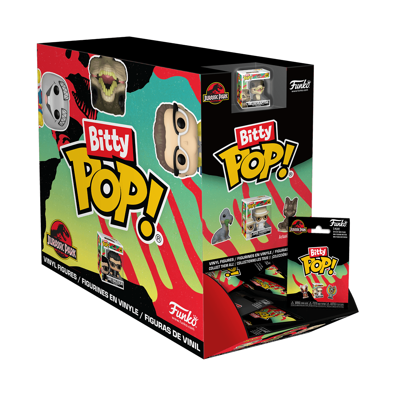 Imagen del set LEGO Jurassic Park - Bitty Pop! Bolsa ciega ASST (32 unidades)