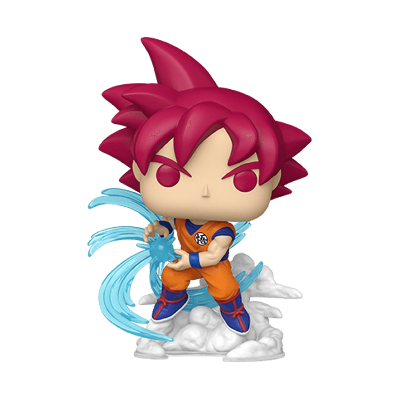Imagen del set LEGO Funko Pop! Animation: Dragon Ball Super - Super Saiyan God Goku* (Kamehameha) (Glows in The Dark) (Special Edition) #2491 Vinyl Figure