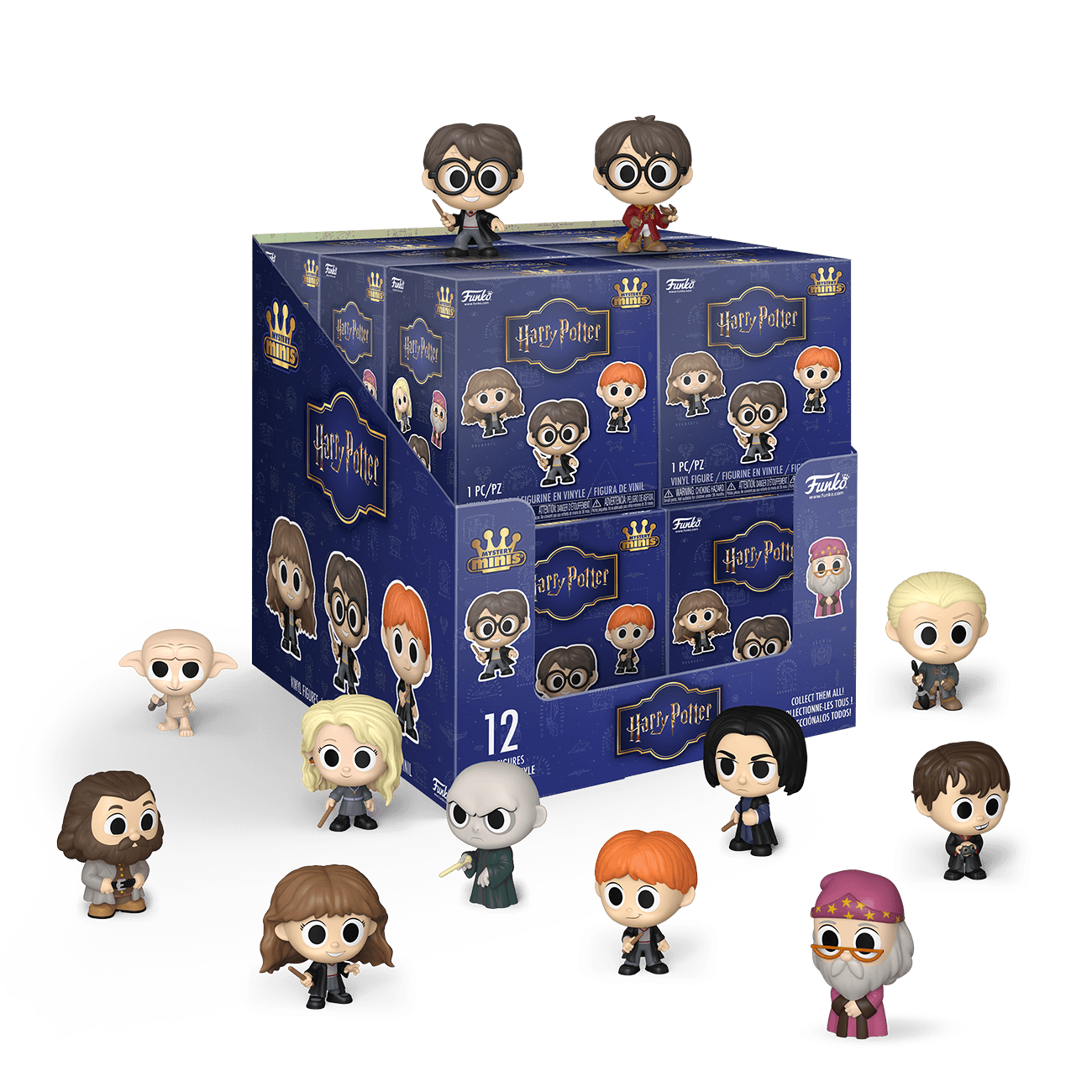 Imagen del set LEGO Funko Mystery Minis: Harry Potter - Harry, Hermione, Dobby
