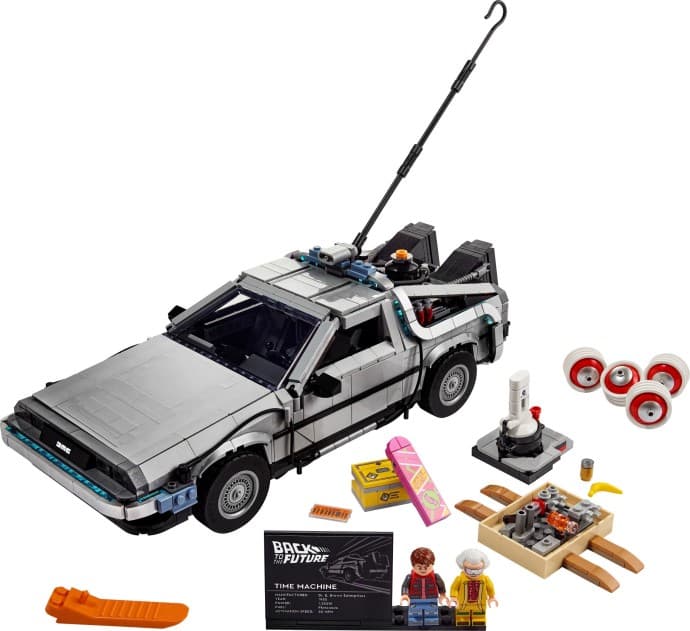 Imagen del set LEGO Máquina del Tiempo de Regreso al Futuro