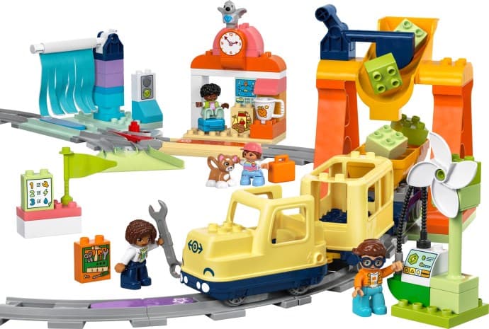 Imagen del set LEGO Gran Tren Comunitario Interactivo